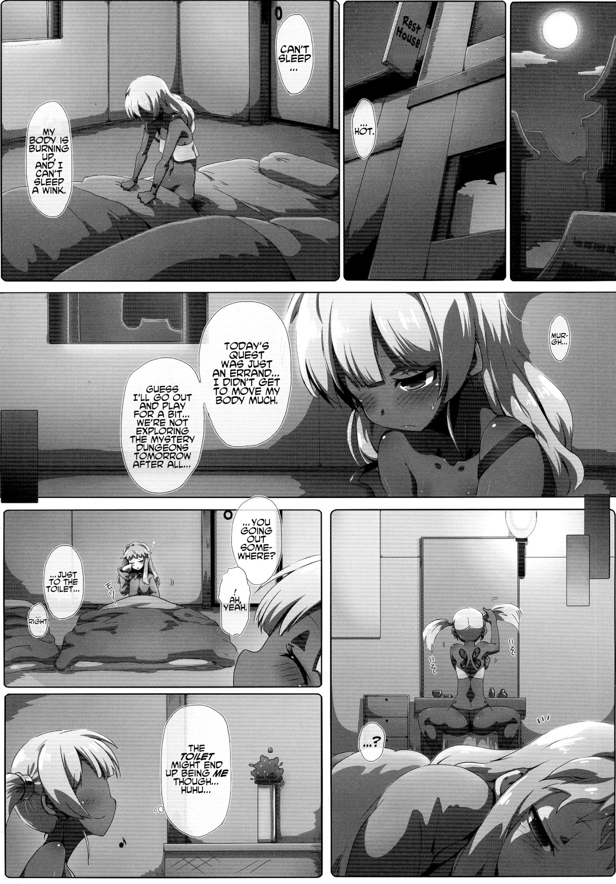 Hentai Manga Comic-My Dark-Skinned Loli Slut Dancer-chan Is Cute-Read-13